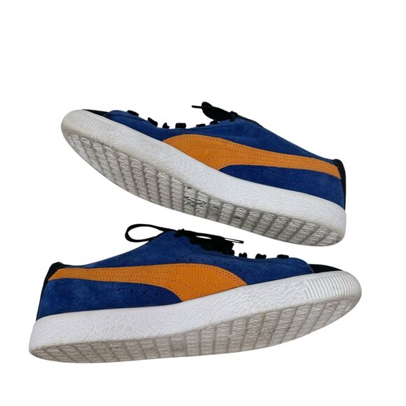 PUMA Suede VTG Teams Low Black Burnt Red Men’s Sz 9.5 - Picture 7 of 7